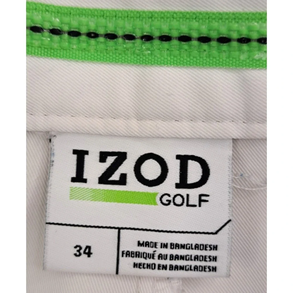 Lot‎ of Two 2 Pair IZOD Golf Shorts Men's 34